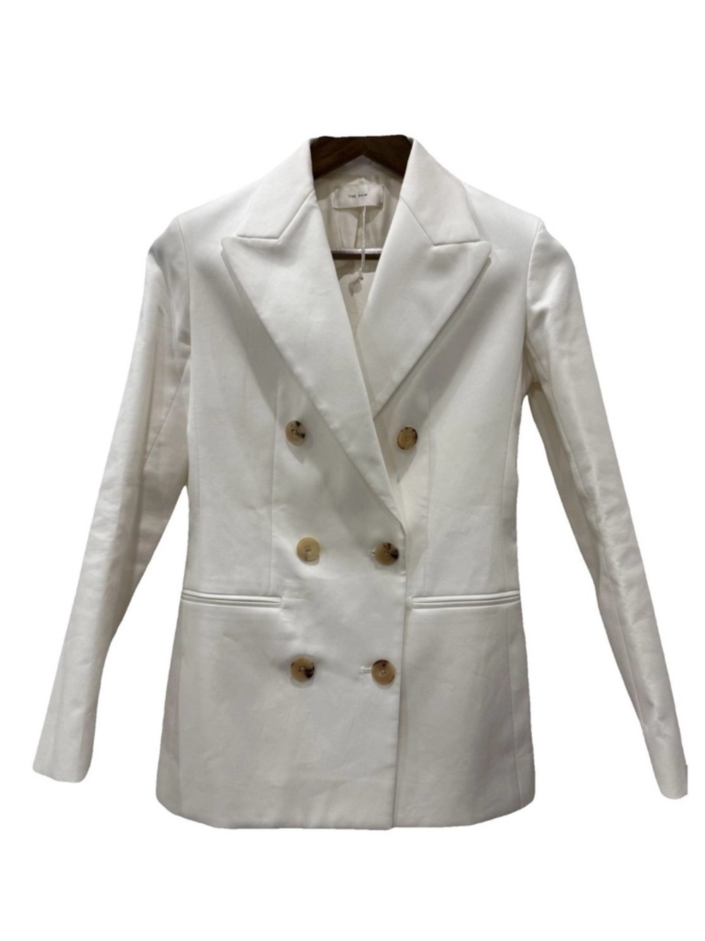 The Row off white Ruspen Tailored Blazer Size: US 0
